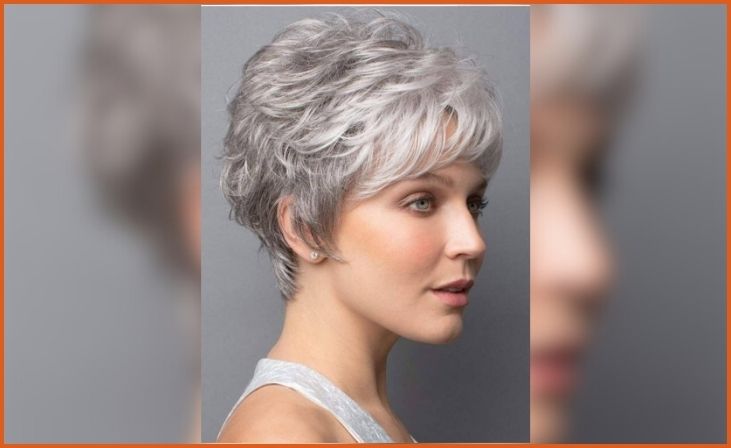 Gray Pixie Cut