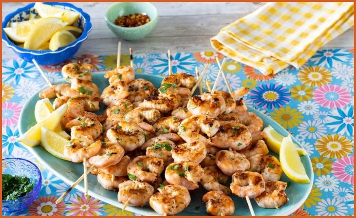 Grilled Shrimp Skewers