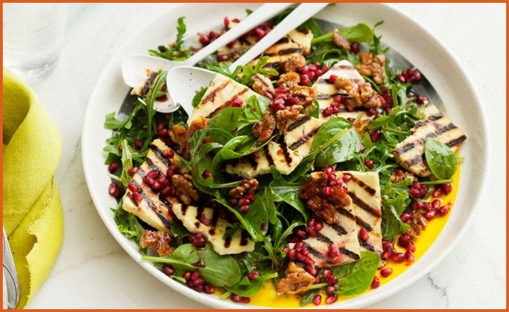 Halloumi Salad