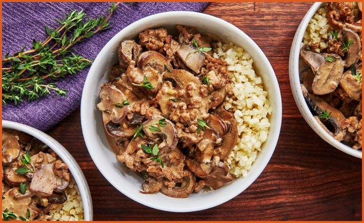 Keto Beef Stroganoff
