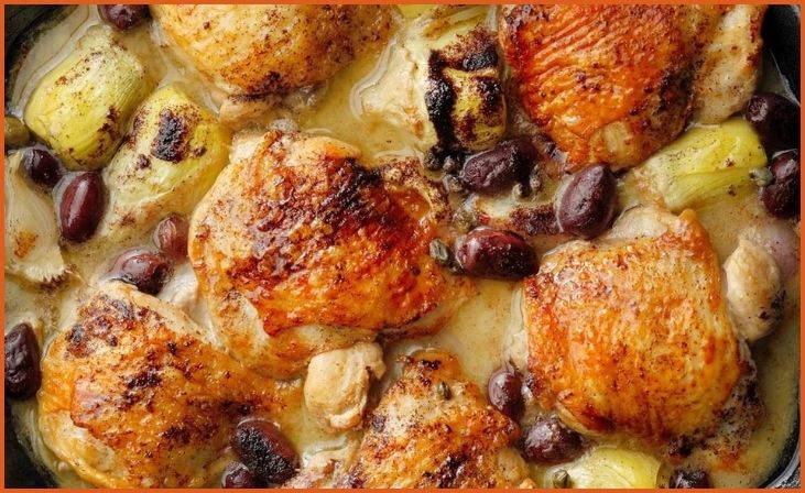 Mediterranean Chicken Thighs