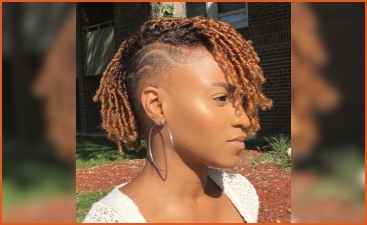 Natural Coils With Shaved Sides