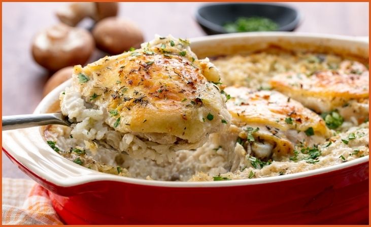 One-Pot Chicken and Rice Casserole