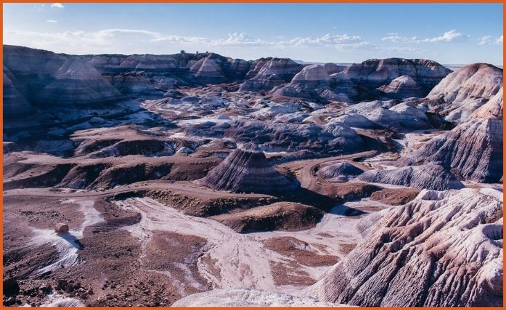 Petrified Forest National Park and Meteor Crater