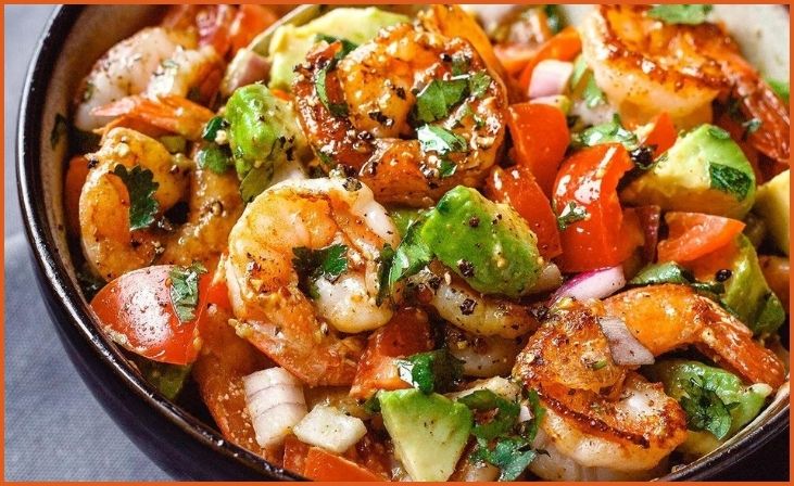 Shrimp and Avocado Salad