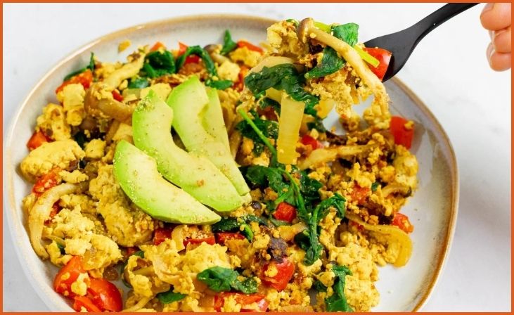 Tofu Scramble with Vegetables