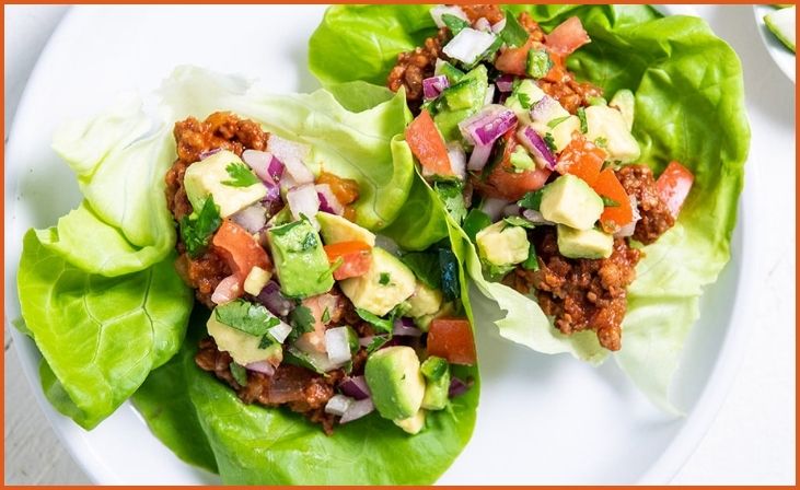 Turkey and Avocado Lettuce Wraps