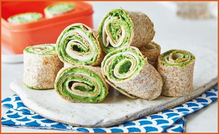 Turkey and Cheese Roll-Ups